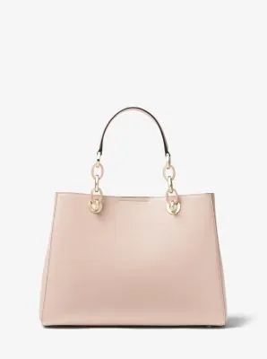 Cynthia Medium Leather Satchel