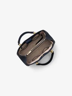 Cynthia Saffiano Leather Satchel