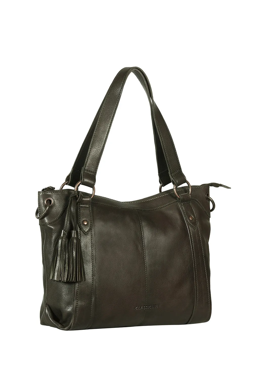 Dijon Tassle Hobo Bag