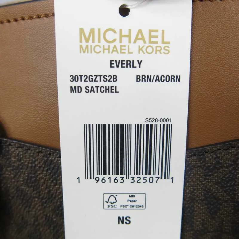Everly Medium Logo Satchel