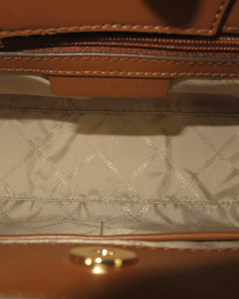 Everly Medium Saffiano Leather Satchel