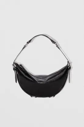 Gib Black Creased Leather