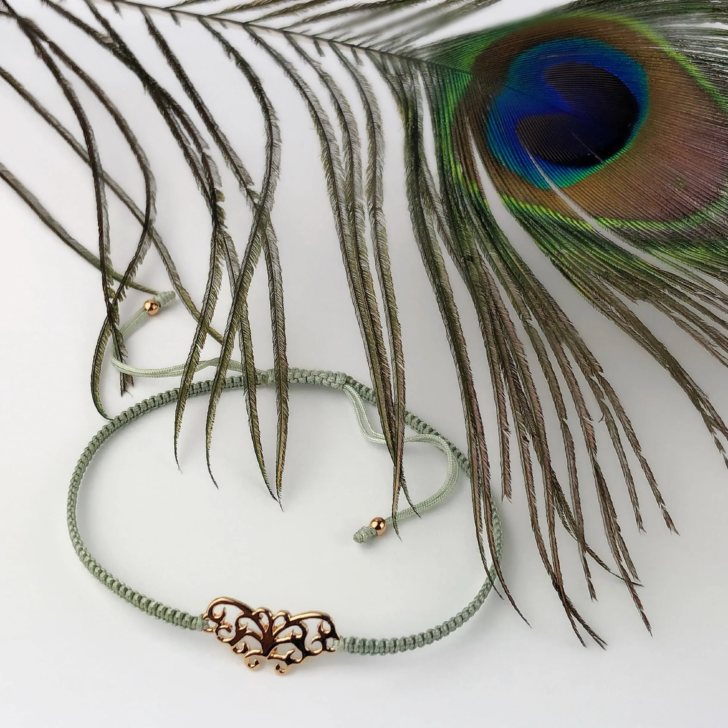 Golden Butterfly Bracelet - VBRC152sg