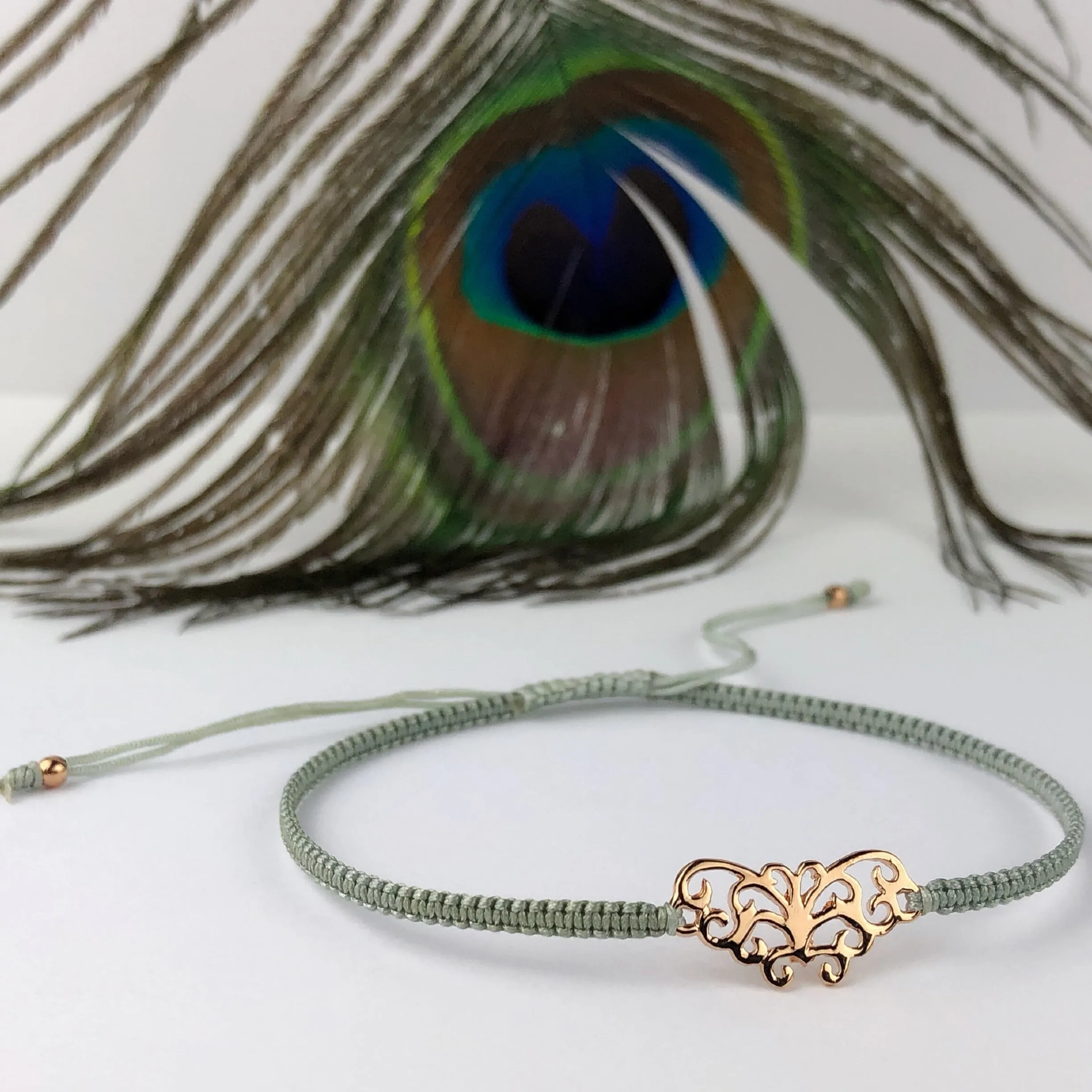 Golden Butterfly Bracelet - VBRC152sg