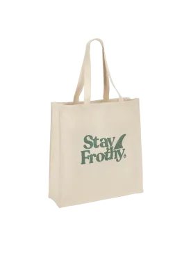 Goodie Bag Tote - Natural / Sage