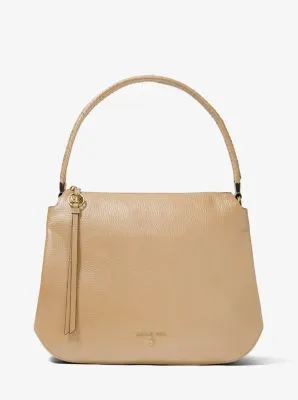 Grand Large Pebbled Leather Shoulder Bag