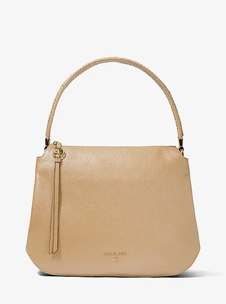 Grand Large Pebbled Leather Shoulder Bag