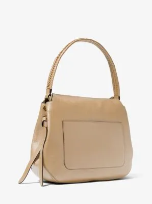 Grand Large Pebbled Leather Shoulder Bag