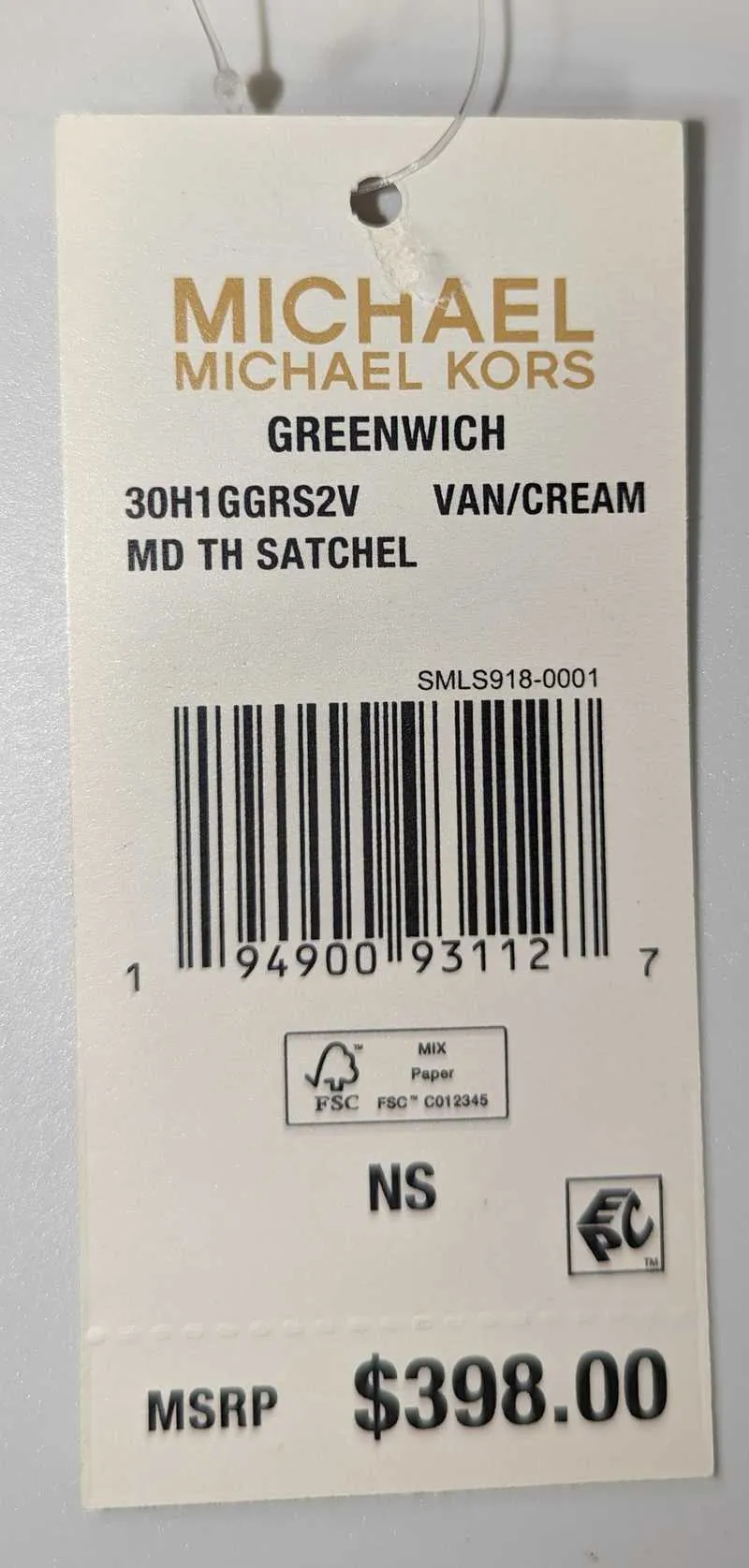 Greenwich Medium Logo Satchel