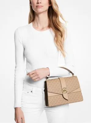 Greenwich Medium Logo Satchel