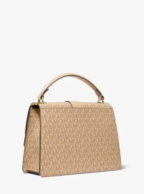 Greenwich Medium Logo Satchel