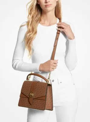 Greenwich Medium Logo Satchel