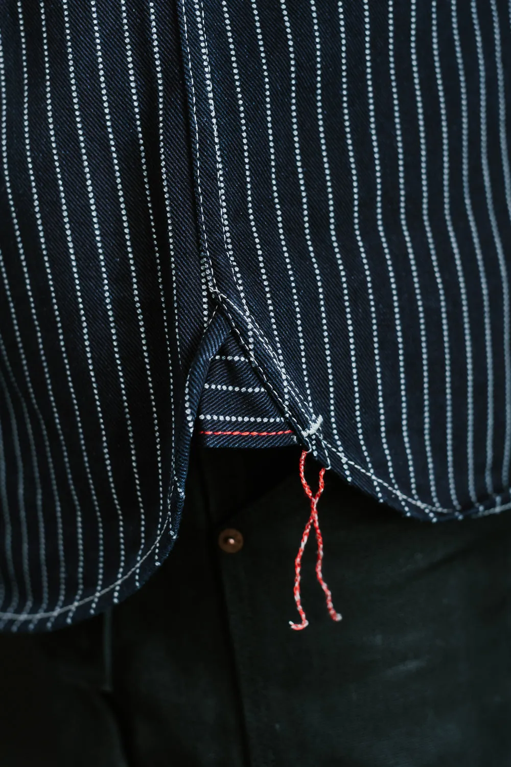 IHSH-266-IND - 12oz Wabash Work Shirt - Indigo