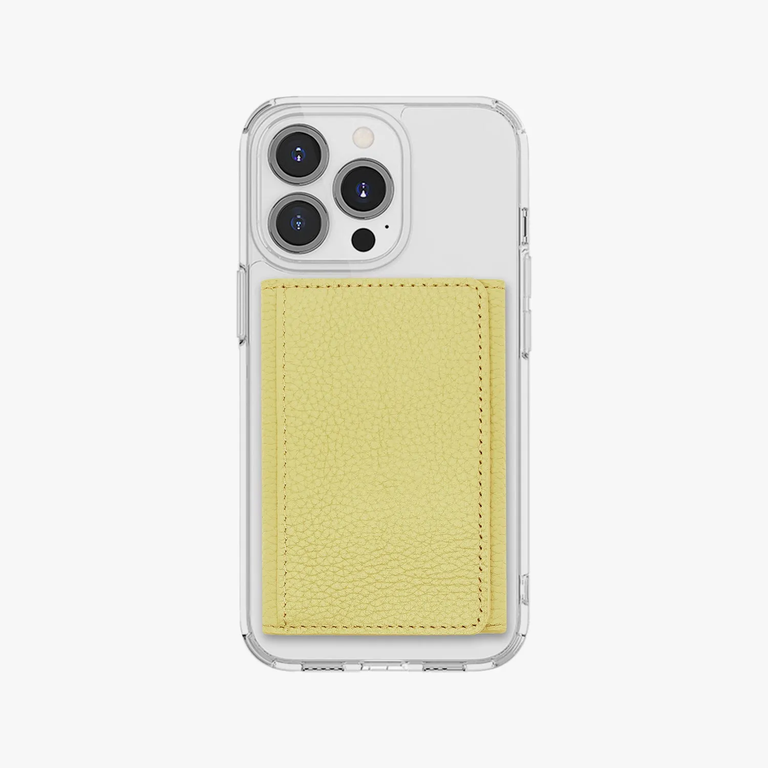 iPhone 16 HD Clear Case with MagSafe Trifold Wallet Set