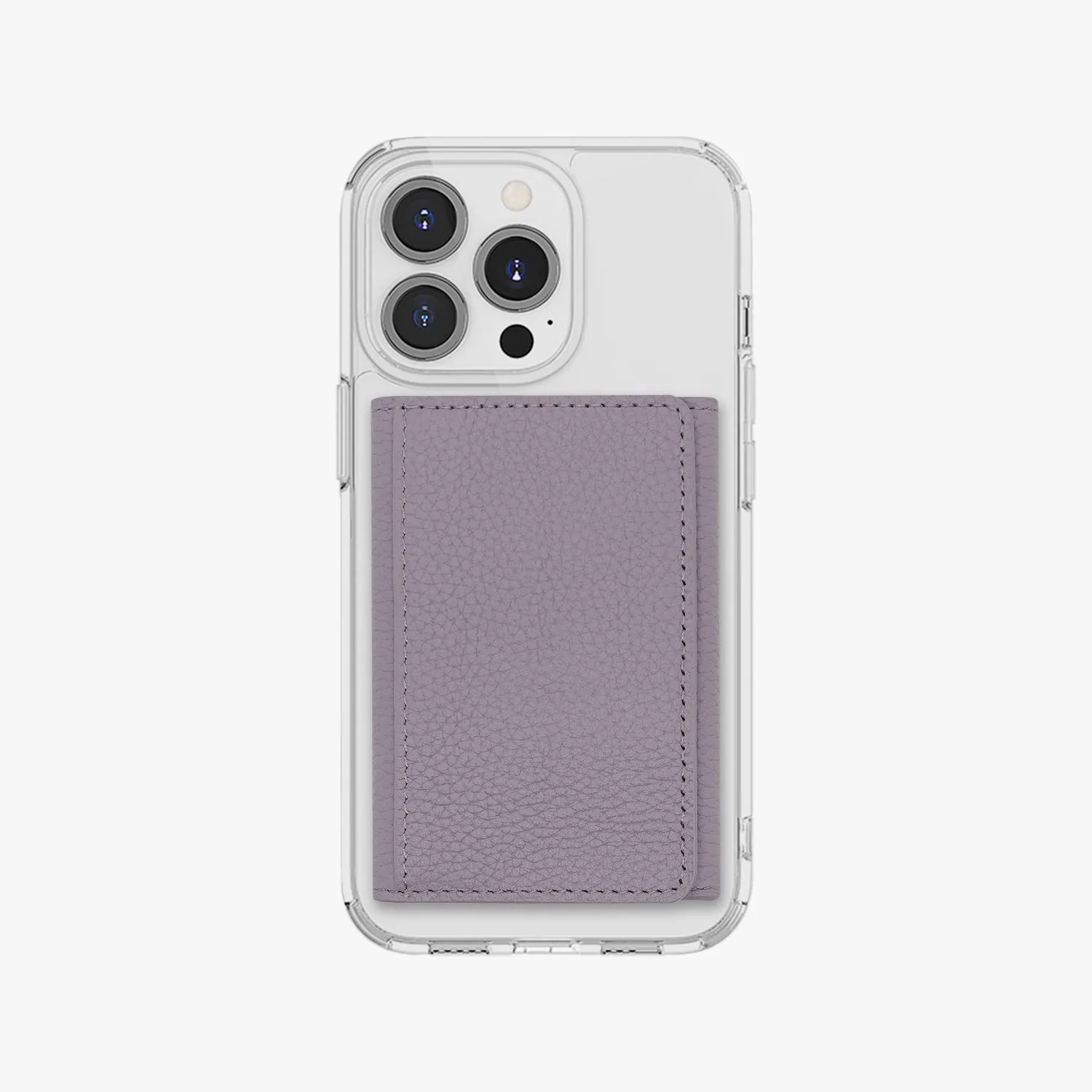 iPhone 16 HD Clear Case with MagSafe Trifold Wallet Set