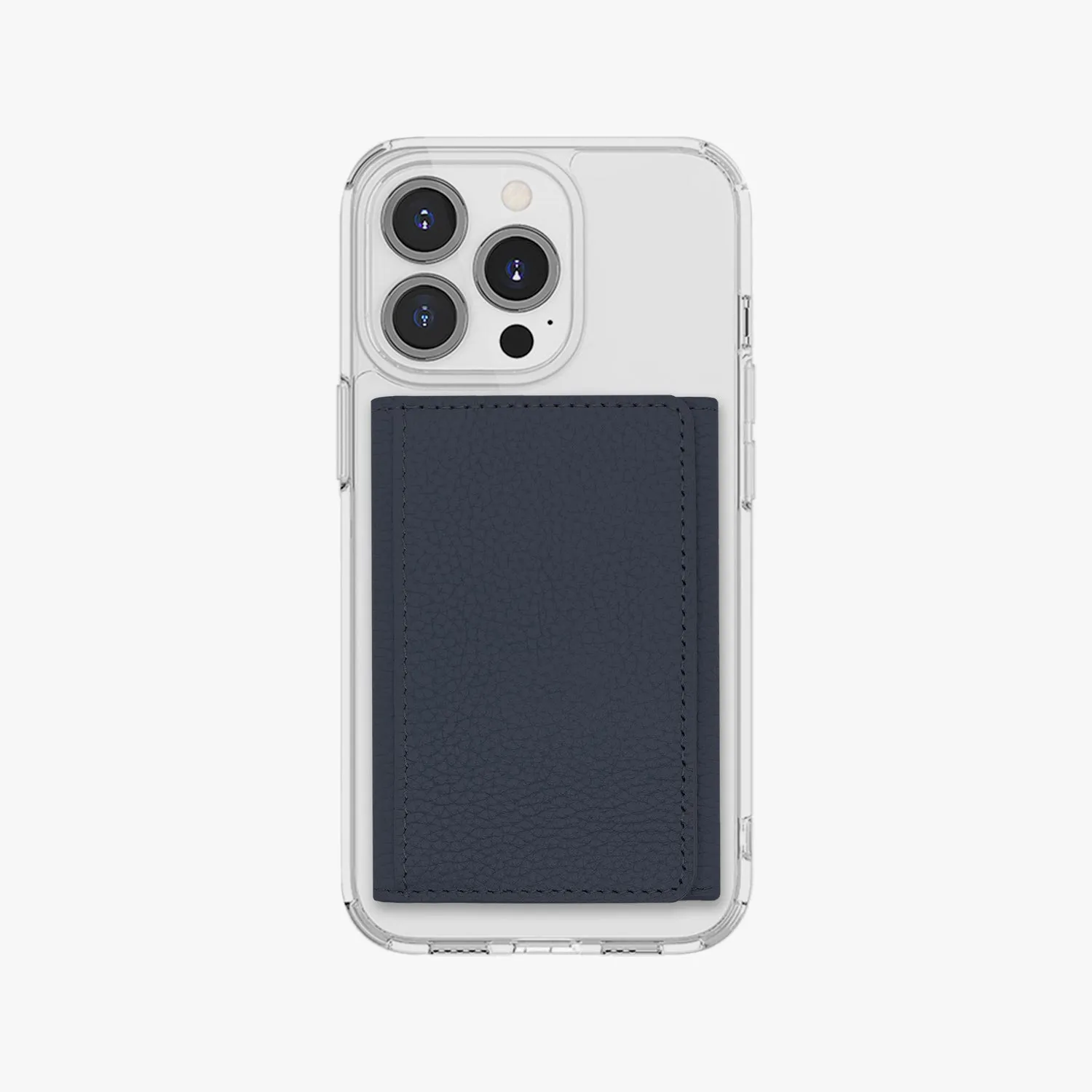 iPhone 16 HD Clear Case with MagSafe Trifold Wallet Set