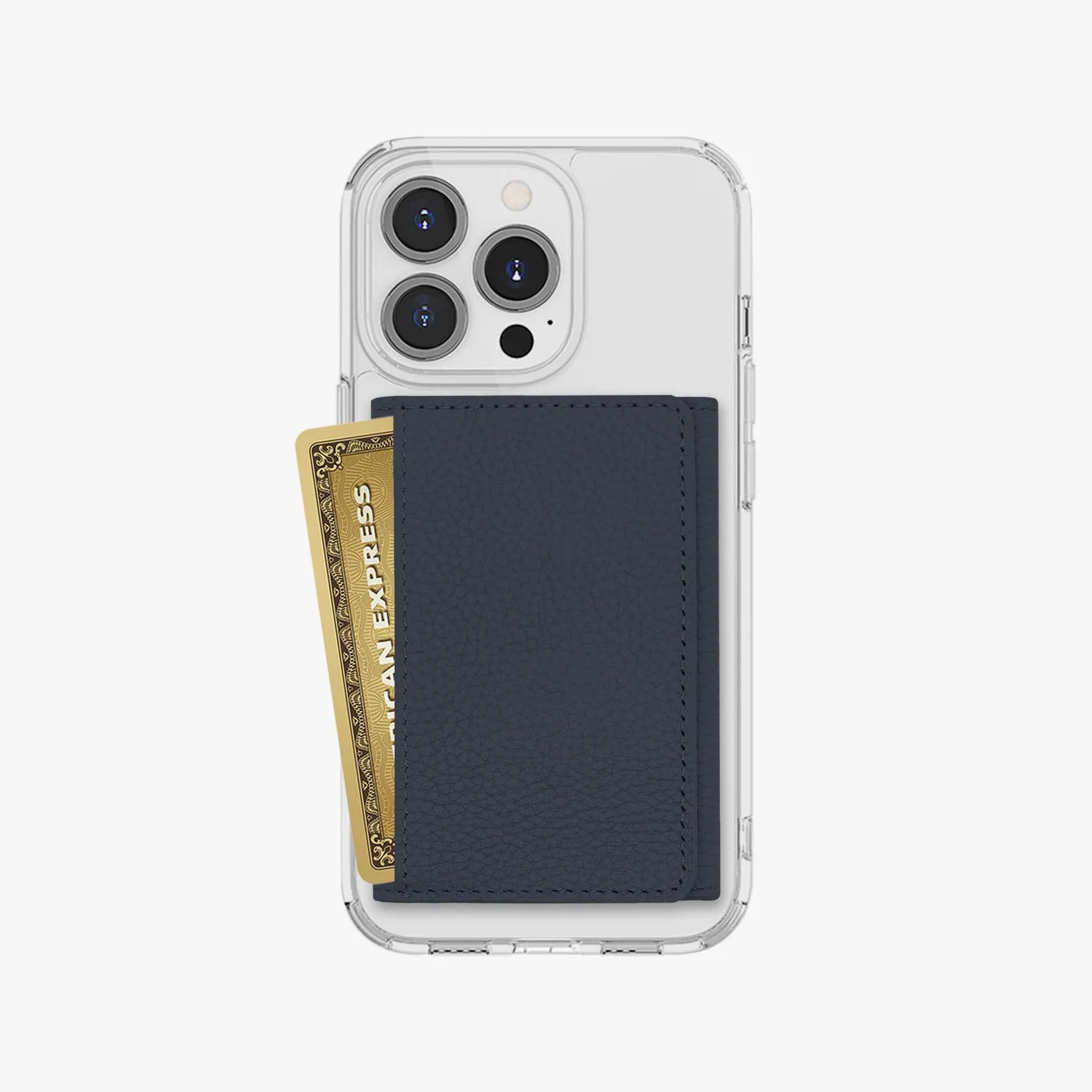 iPhone 16 HD Clear Case with MagSafe Trifold Wallet Set