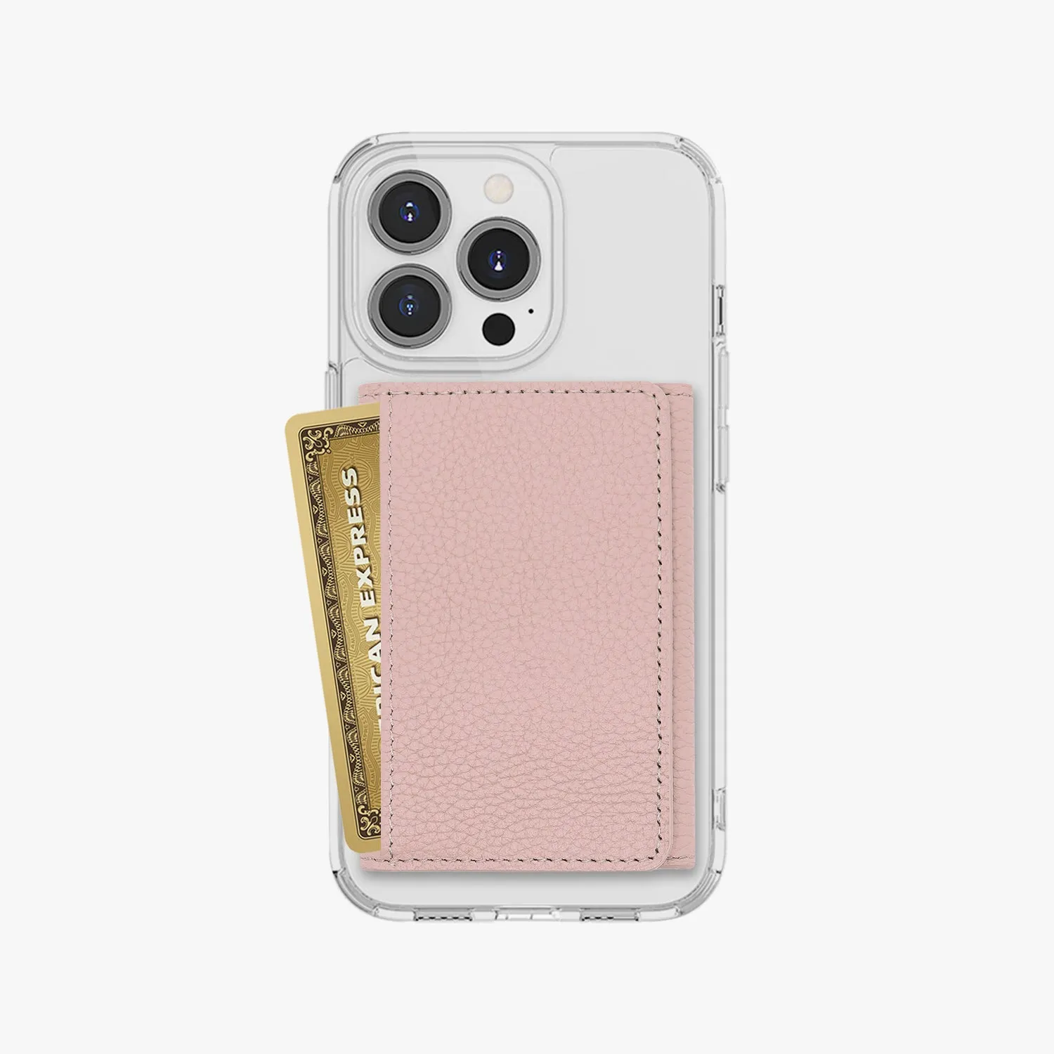 iPhone 16 HD Clear Case with MagSafe Trifold Wallet Set