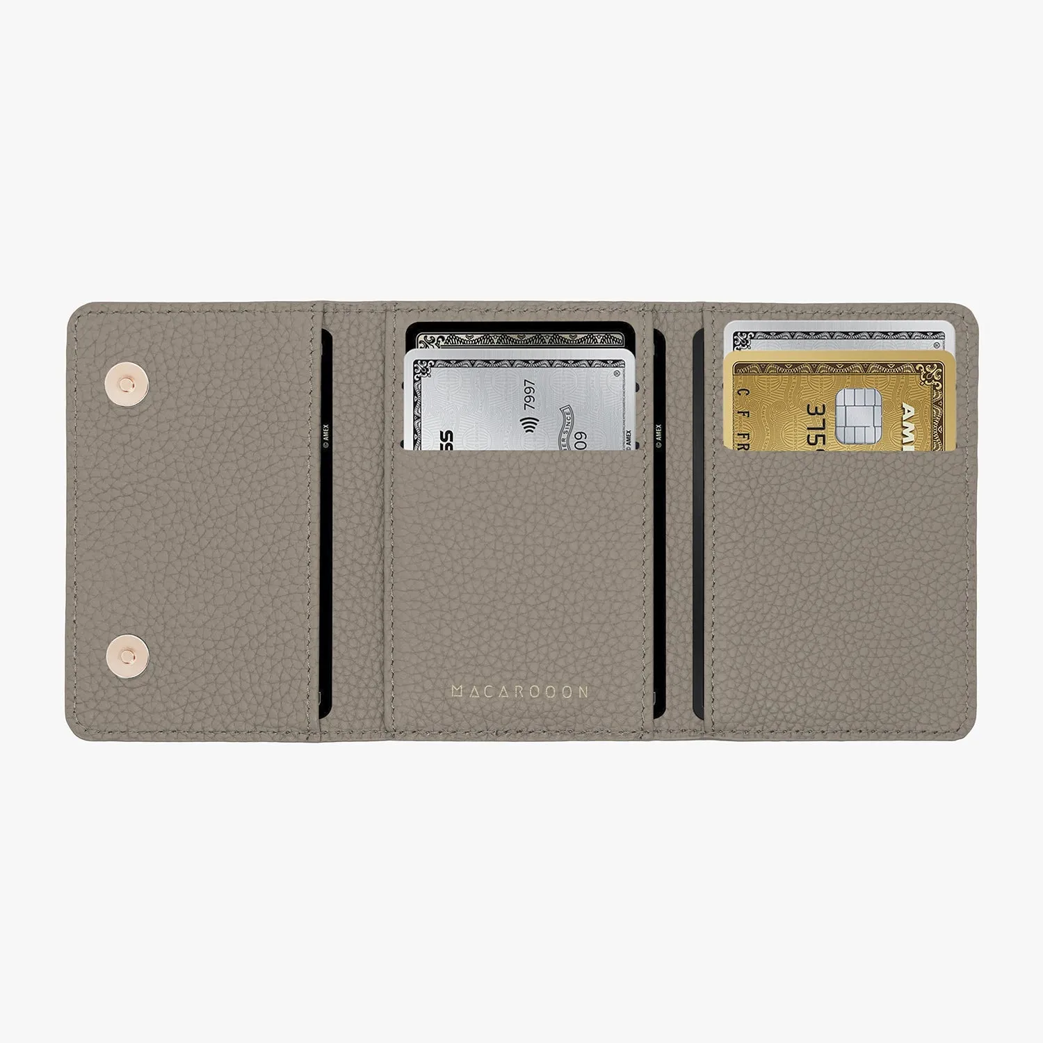 iPhone 16 Pro Leather Case with MagSafe Trifold Wallet Set