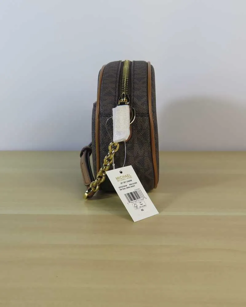 Jet Set Charm Small Logo Crossbody Bag