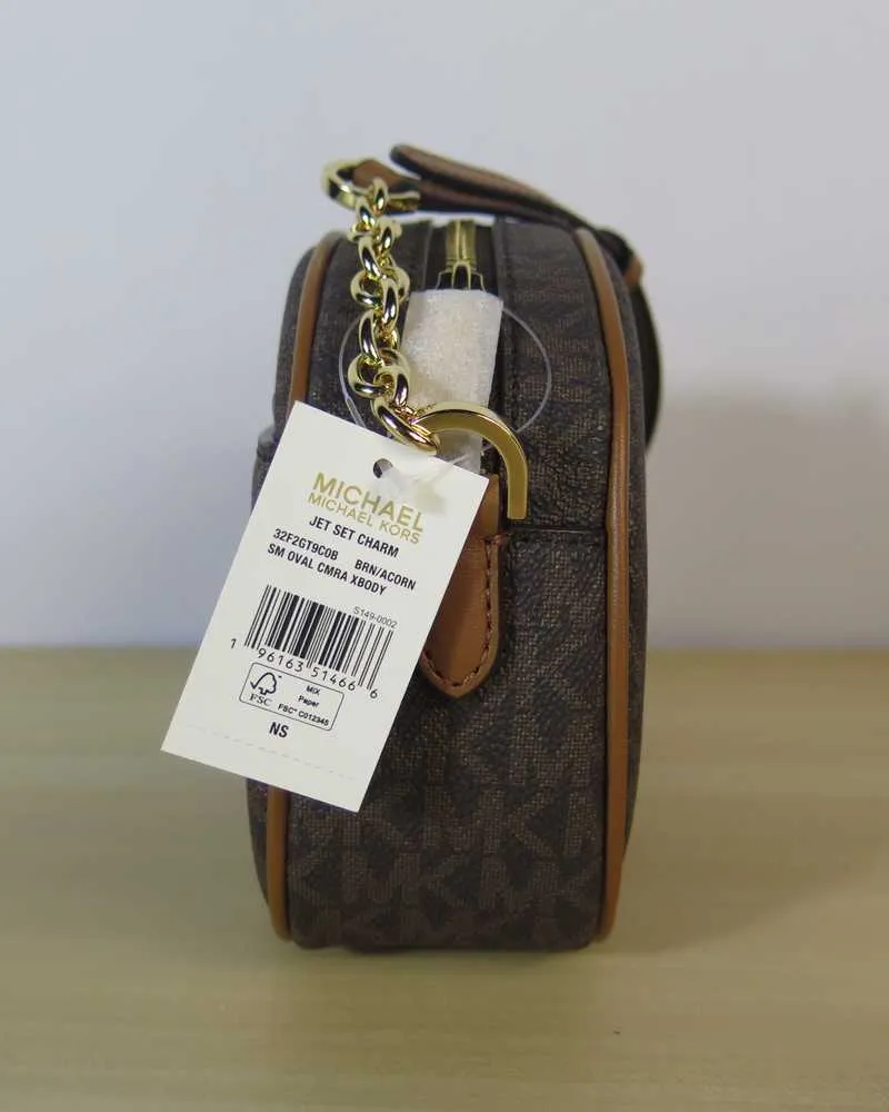 Jet Set Charm Small Logo Crossbody Bag
