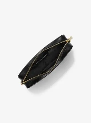 Jet Set Large Logo Stripe Crossbody Bag