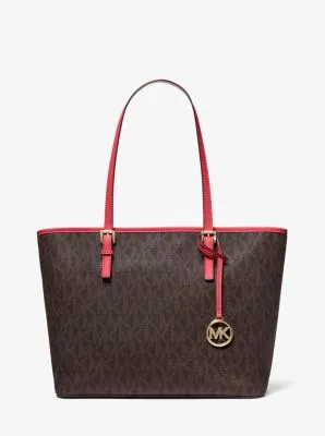 Jet Set Medium Logo Tote Bag