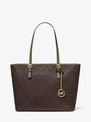 Jet Set Medium Logo Tote Bag
