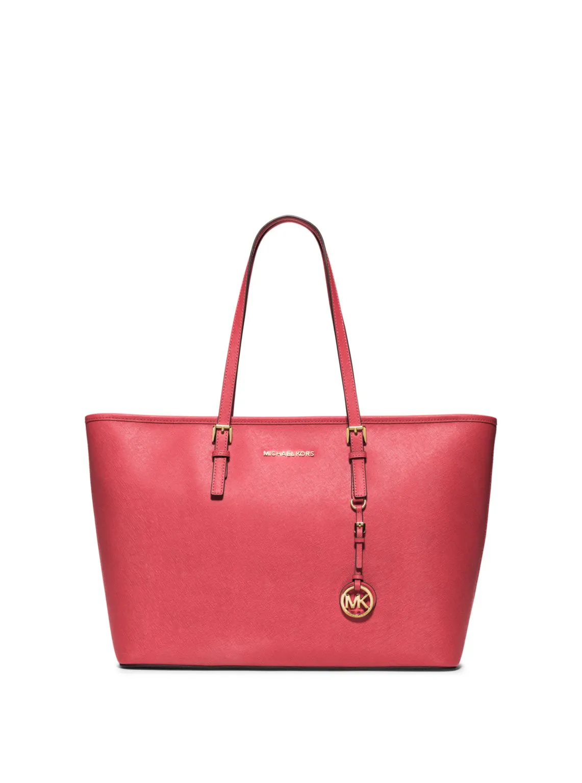 Jet Set Medium Saffiano Leather Top-Zip Tote Bag