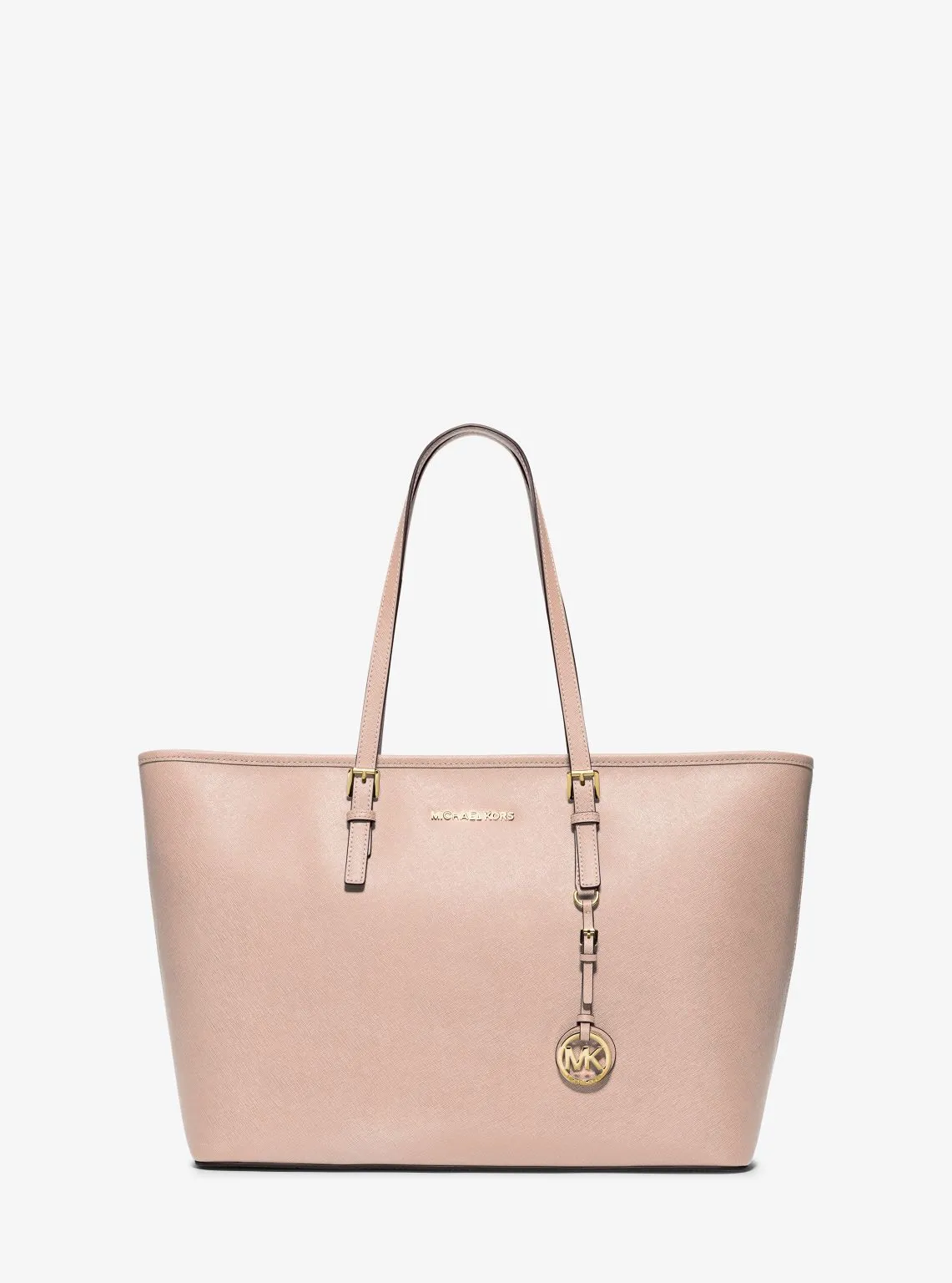 Jet Set Medium Saffiano Leather Top-Zip Tote Bag