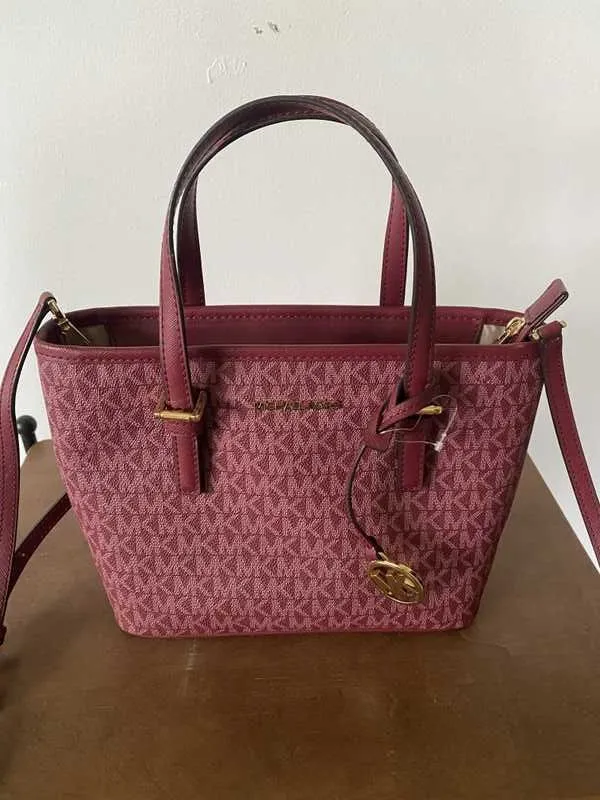 Jet Set Travel Extra-Small Logo Top-Zip Tote Bag