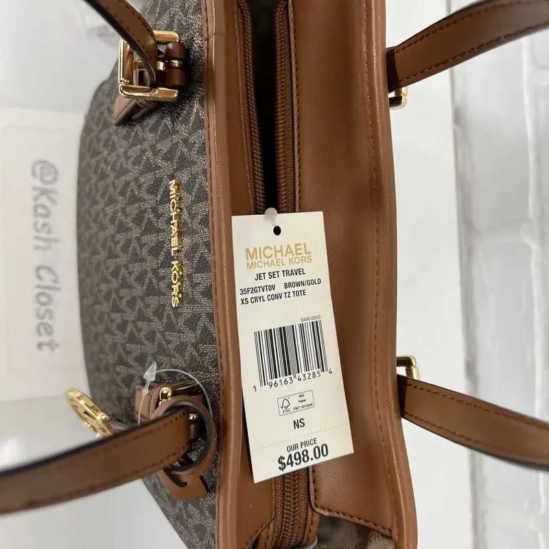 Jet Set Travel Extra-Small Logo Top-Zip Tote Bag