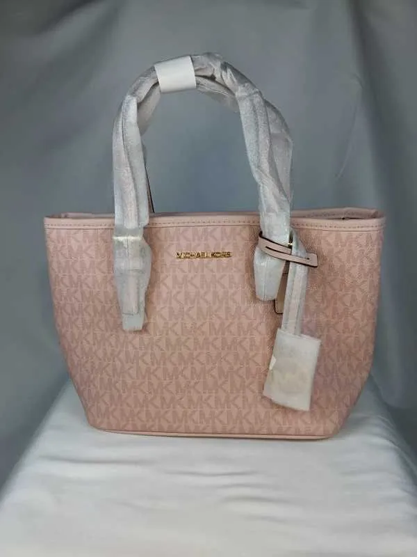 Jet Set Travel Extra-Small Logo Top-Zip Tote Bag