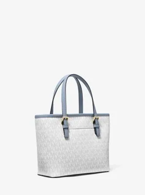Jet Set Travel Extra-Small Logo Top-Zip Tote Bag