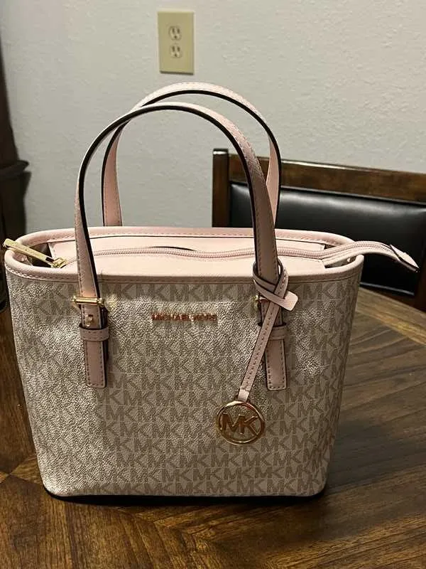 Jet Set Travel Extra-Small Logo Top-Zip Tote Bag