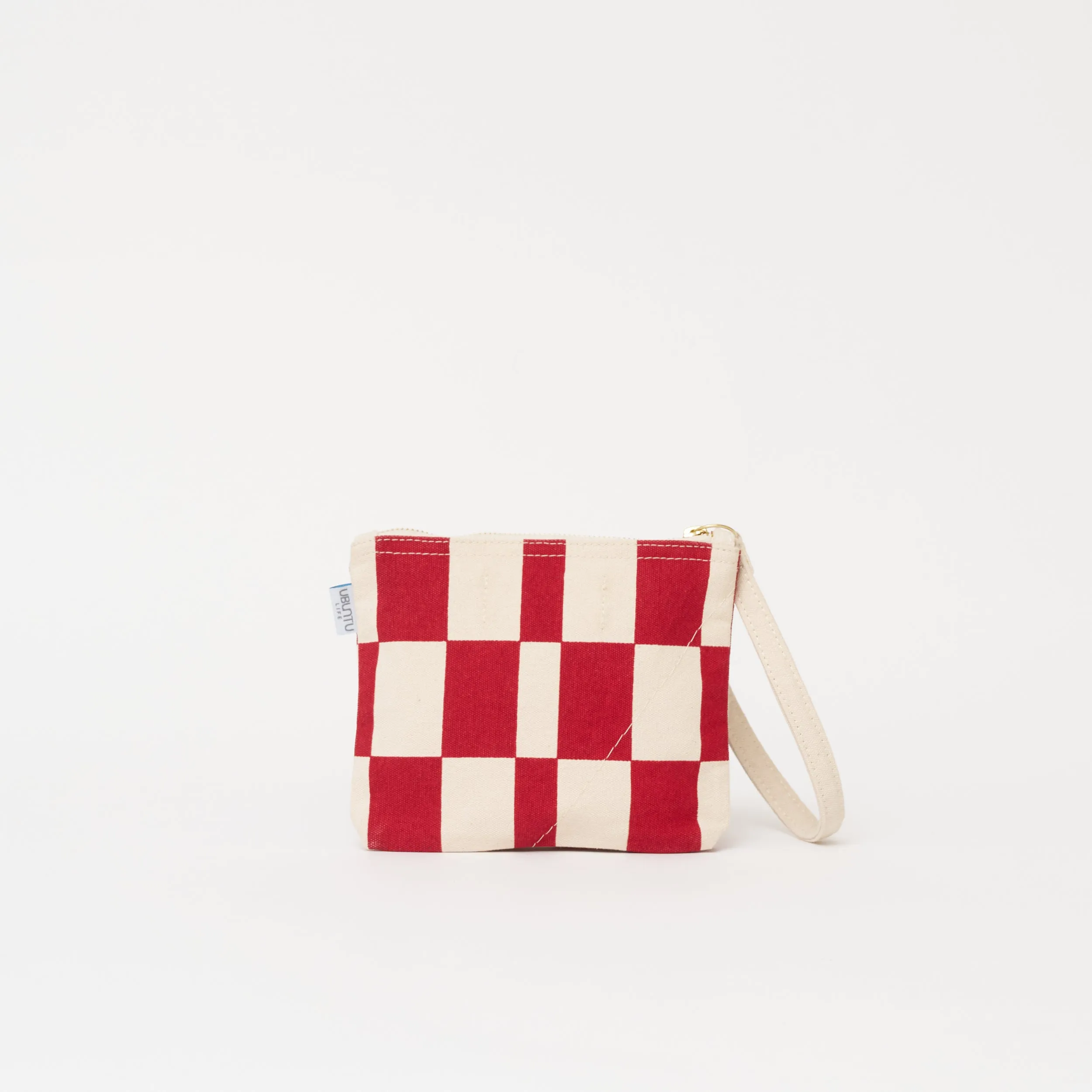 Kisumu Pouch - Cherry Checker