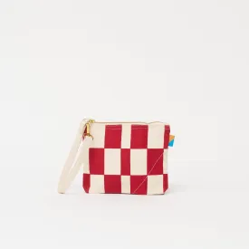 Kisumu Pouch - Cherry Checker