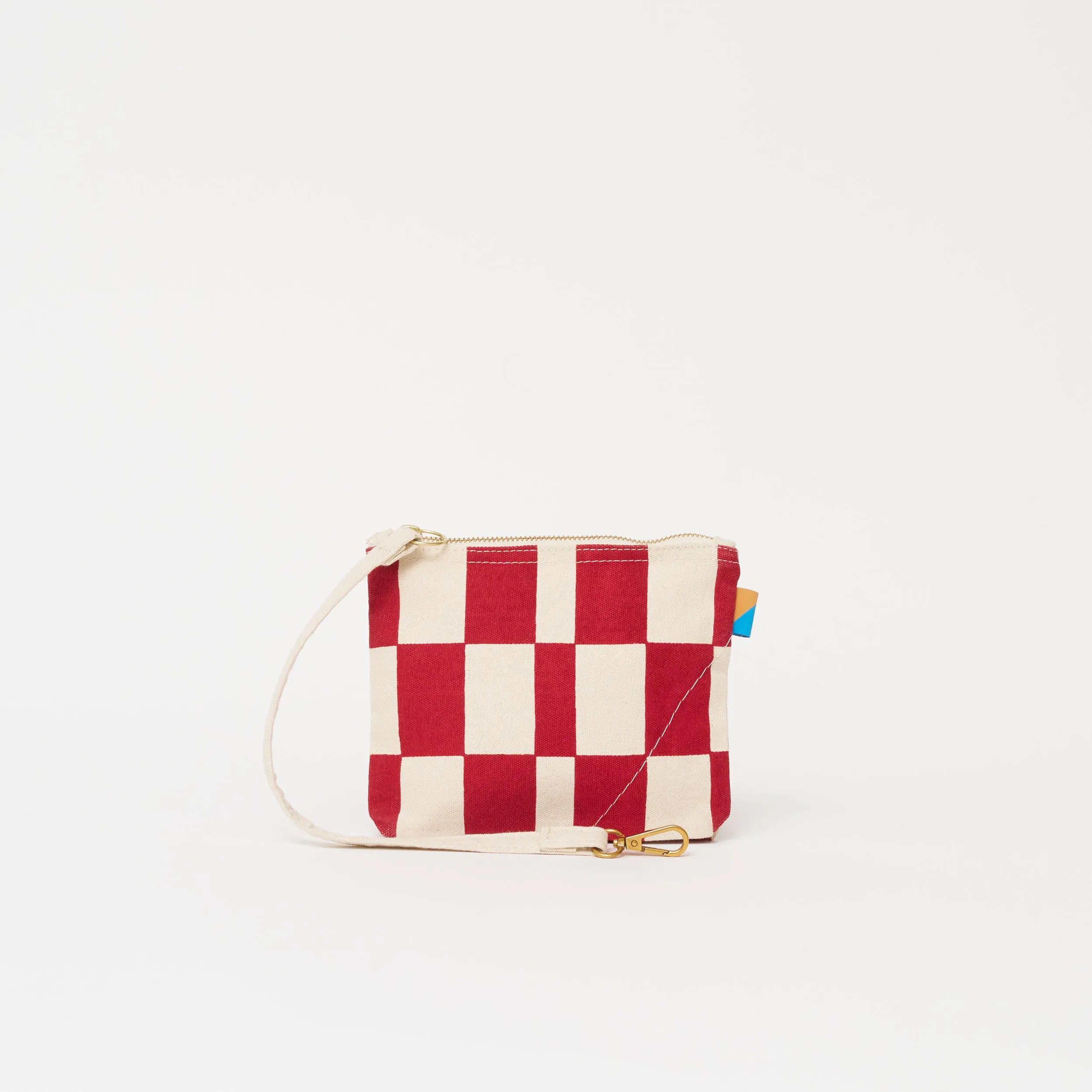 Kisumu Pouch - Cherry Checker