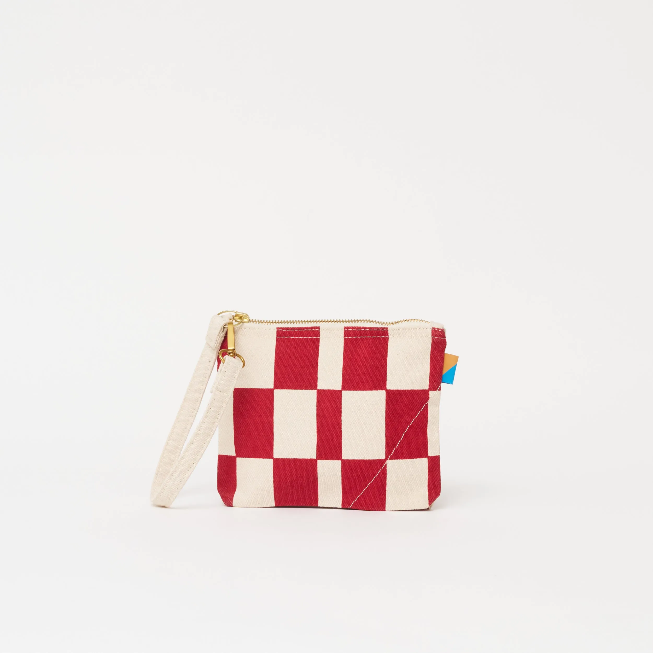 Kisumu Pouch - Cherry Checker