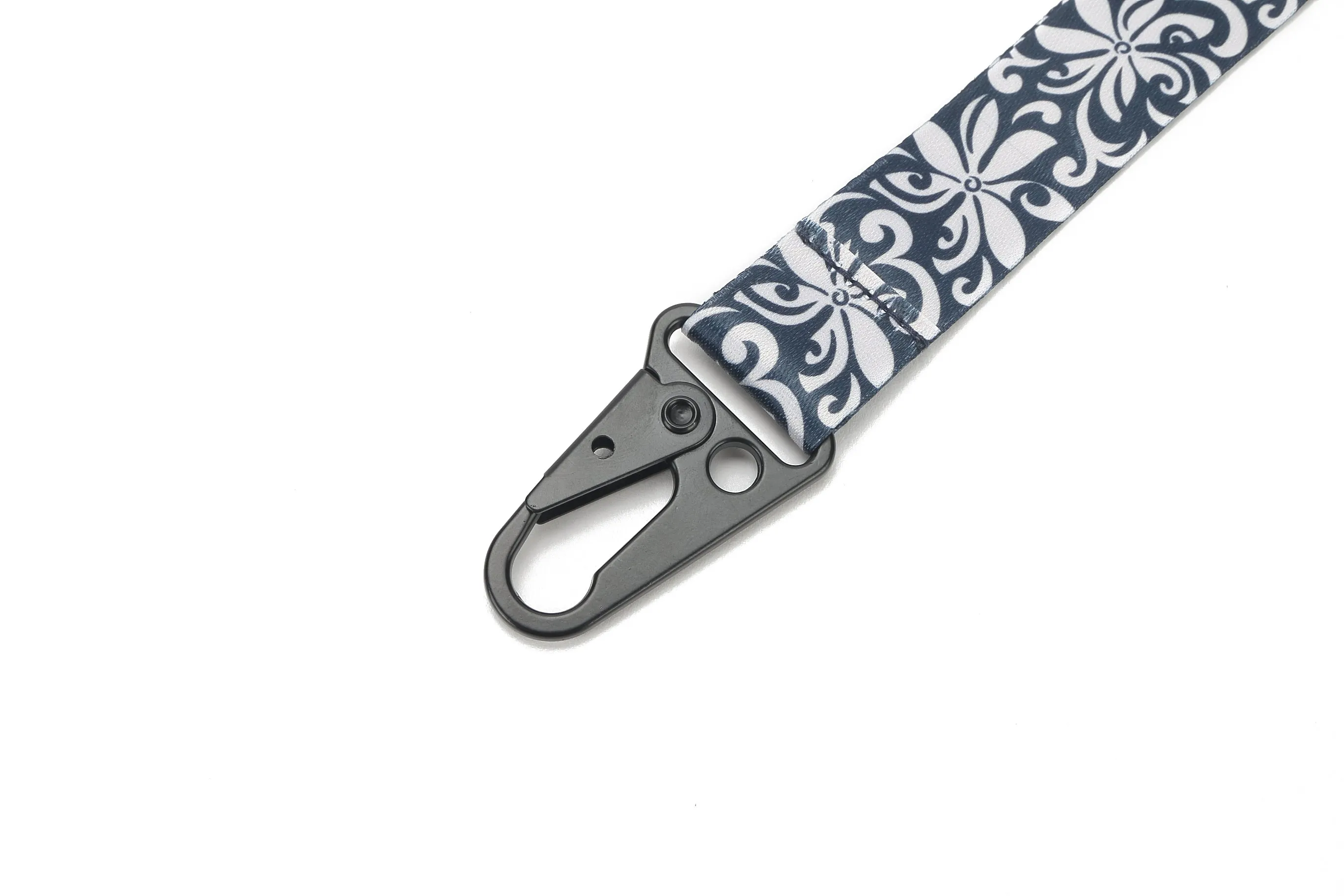 Lanyard Short Tapa Tiare Black
