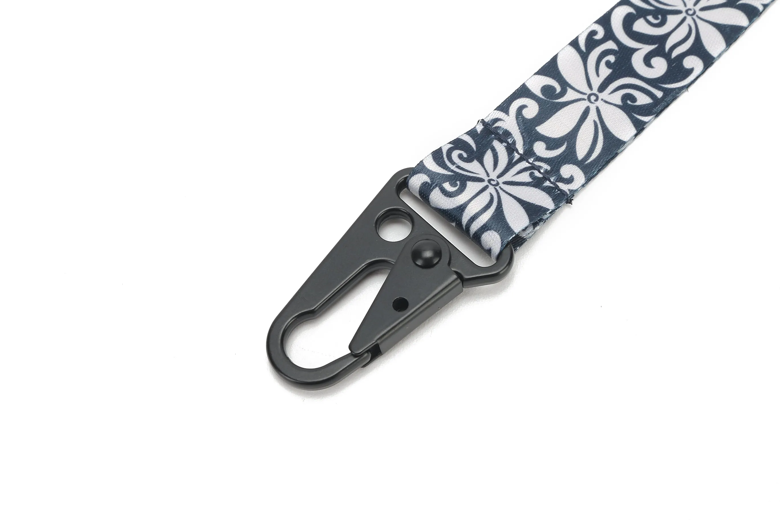 Lanyard Short Tapa Tiare Black