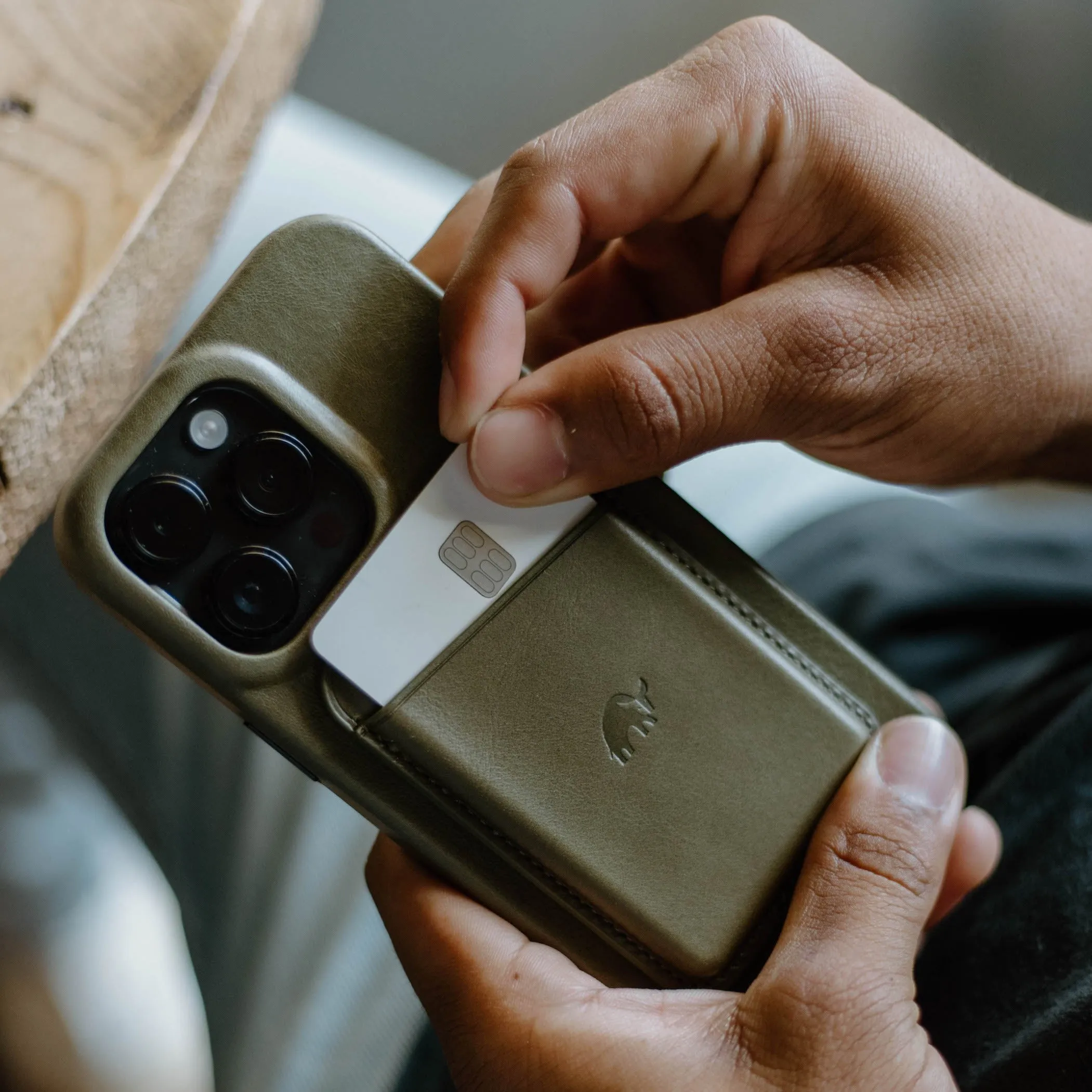 Leather Magnetic Wallet