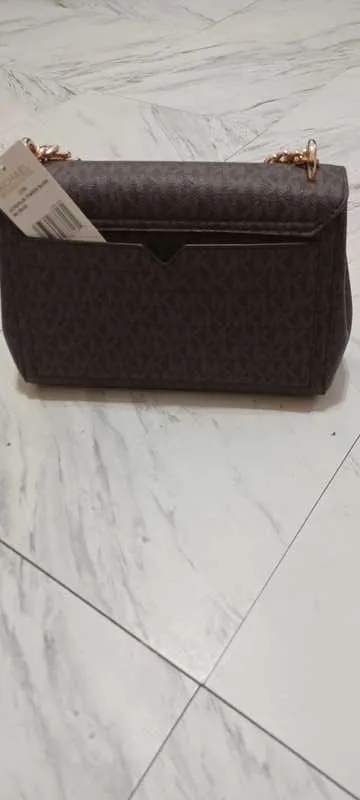Lita Medium Two-Tone Logo Crossbody Bag