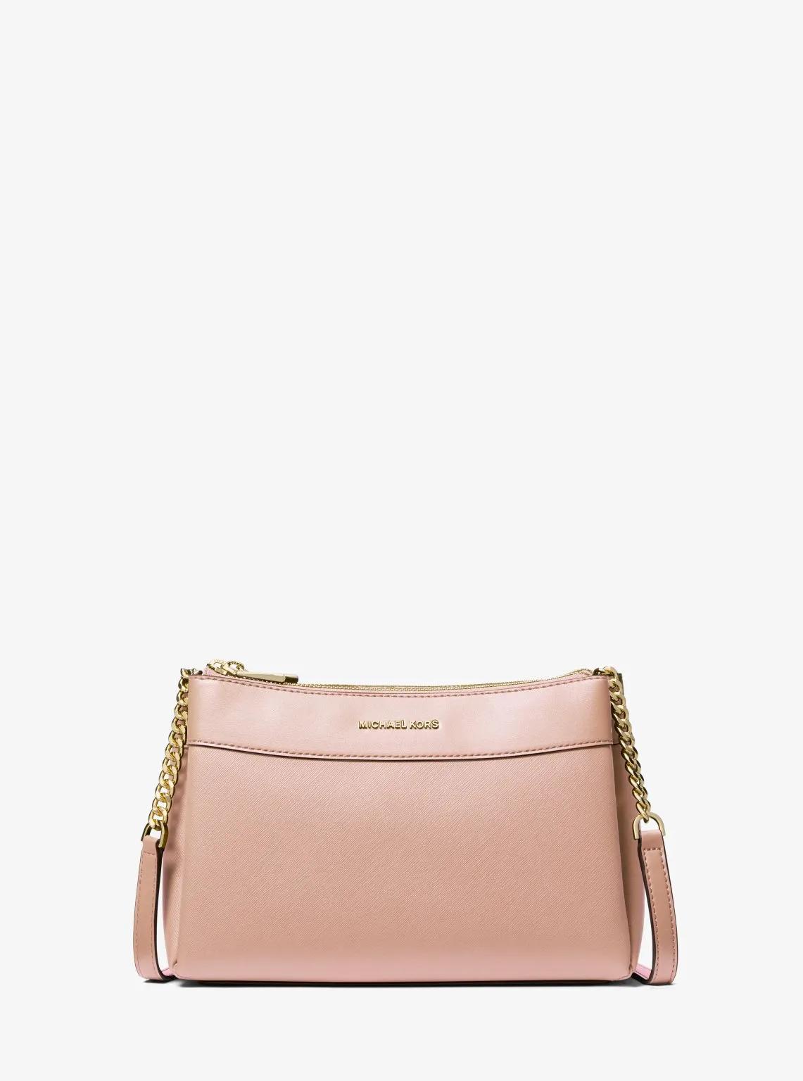 Lori Small Faux Saffiano Leather Crossbody Bag