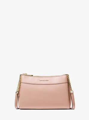 Lori Small Faux Saffiano Leather Crossbody Bag