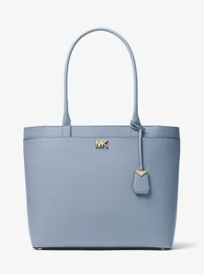 Maddie Large Crossgrain Leather Tote Bag