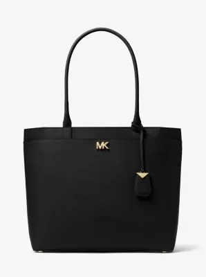 Maddie Large Crossgrain Leather Tote Bag