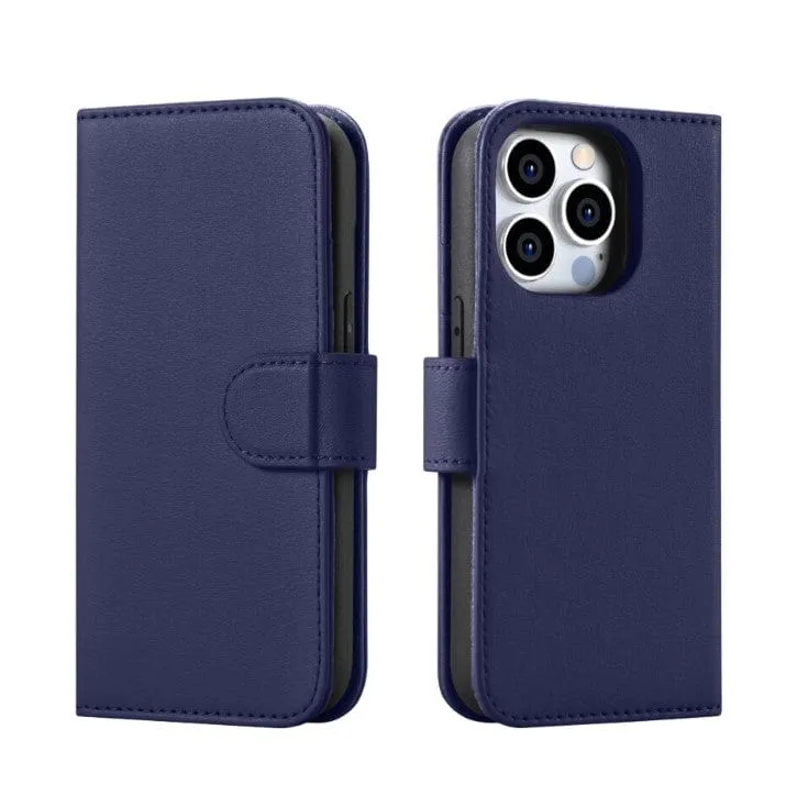 MAGNETIC WALLET CASE MAGSAFE GENUINE NAPPA IPHONE 15 PRO