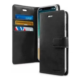 Mercury Blue Moon Diary Case for iPhone 12 Mini - Black