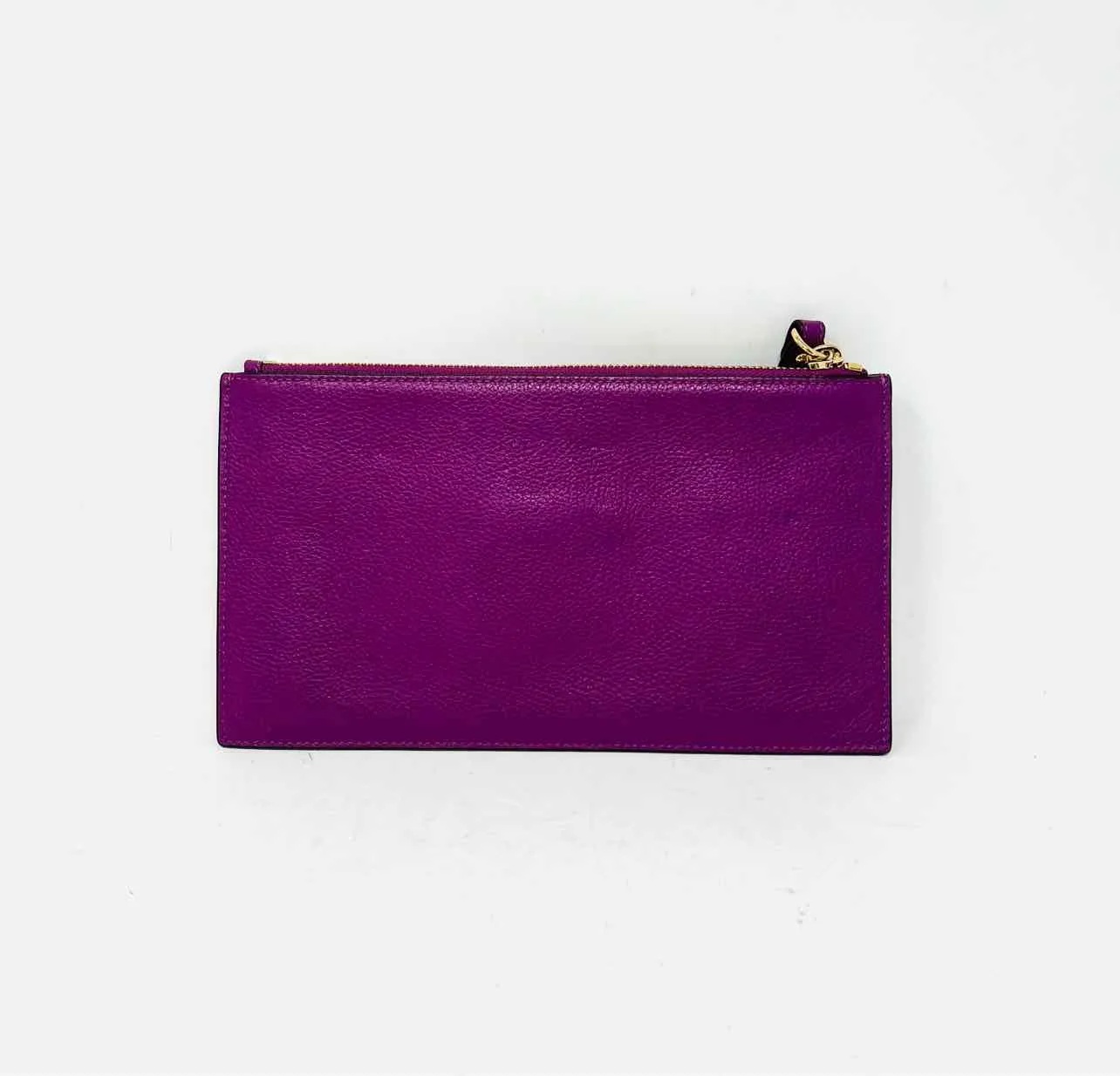 Michael Michael Kors Grape Pebbled Leather Designer Wristlet